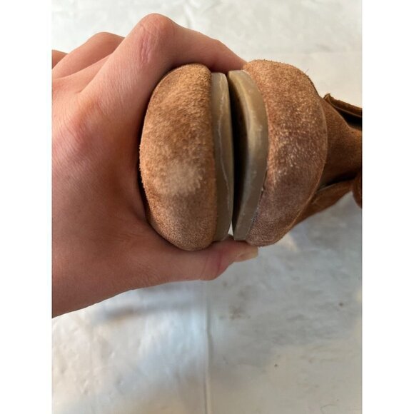 Dolce Vita Womens Chelsea Boot Size 7M Wedge Heel  Ankle Bootie Brown - Picture 3 of 14